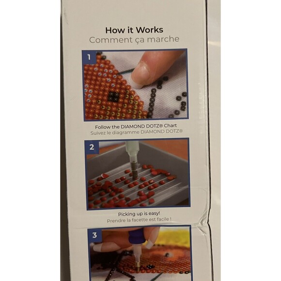 Diamond Dotz Complete Diamond Facet Art Kit Mythical Dragon - Picture 5 of 10